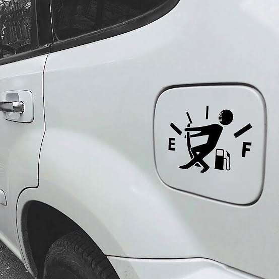 Fuel Gauge Sticker
