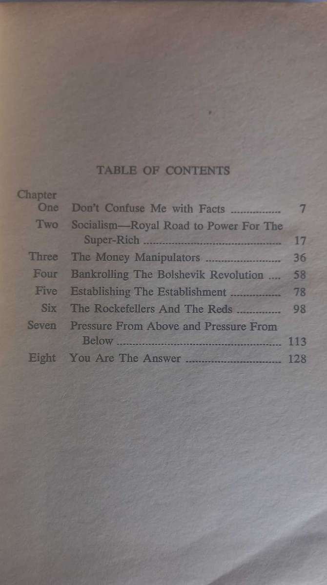 None dare call it conspiracy