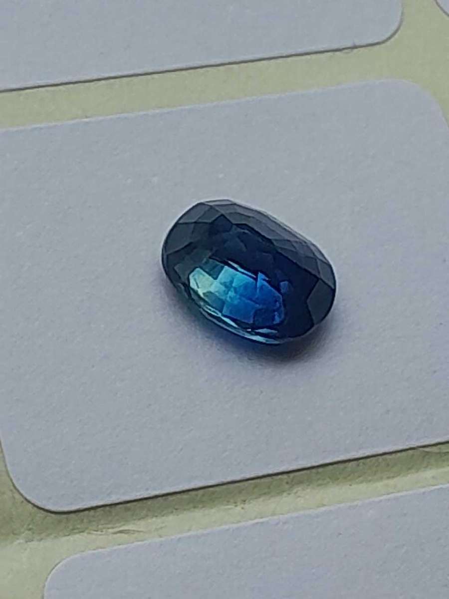 Natural 1.26 Ct Blue Sapphire Investment