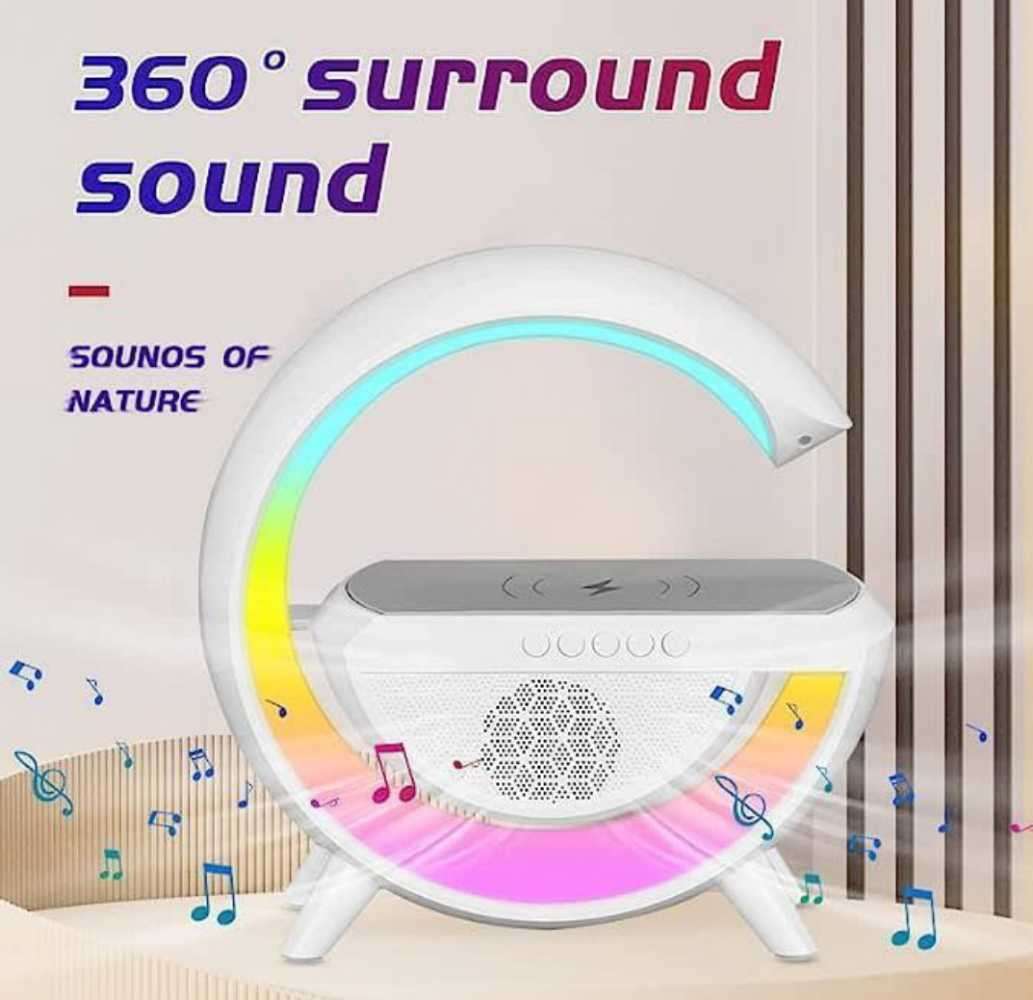 BT 2301 LED Wireless Charging, Speaker and Radio