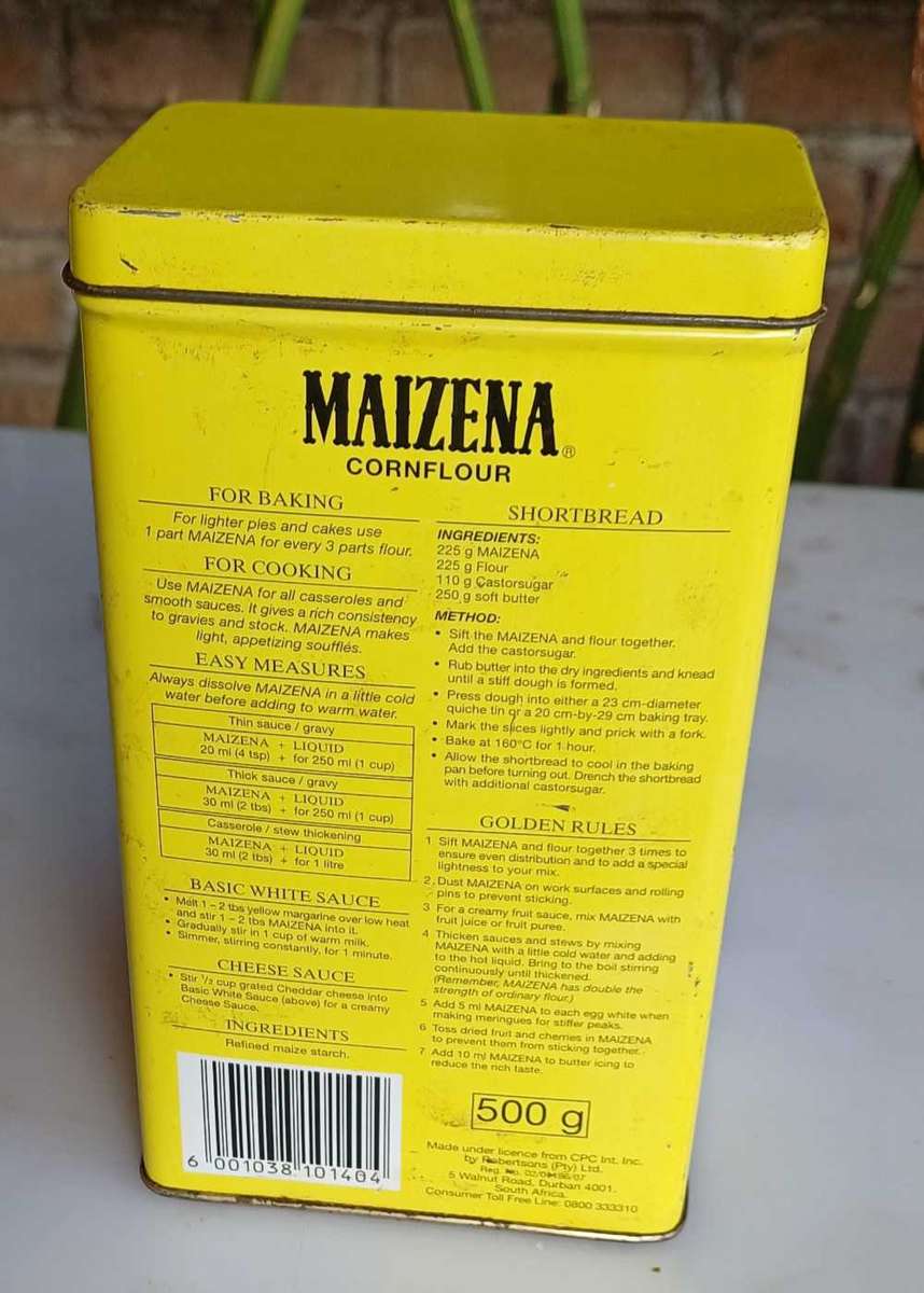 Maizena tin