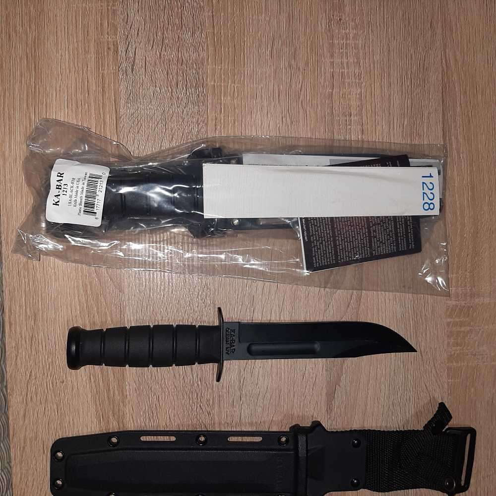 Kabar 1211 with sheath