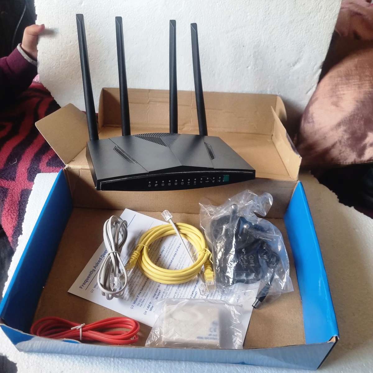 TELKOM D-LINK DSL-G2562DG VDSL2/ADSL2+/Fibre Ready Wireless AC1200 4-Port Modem Router