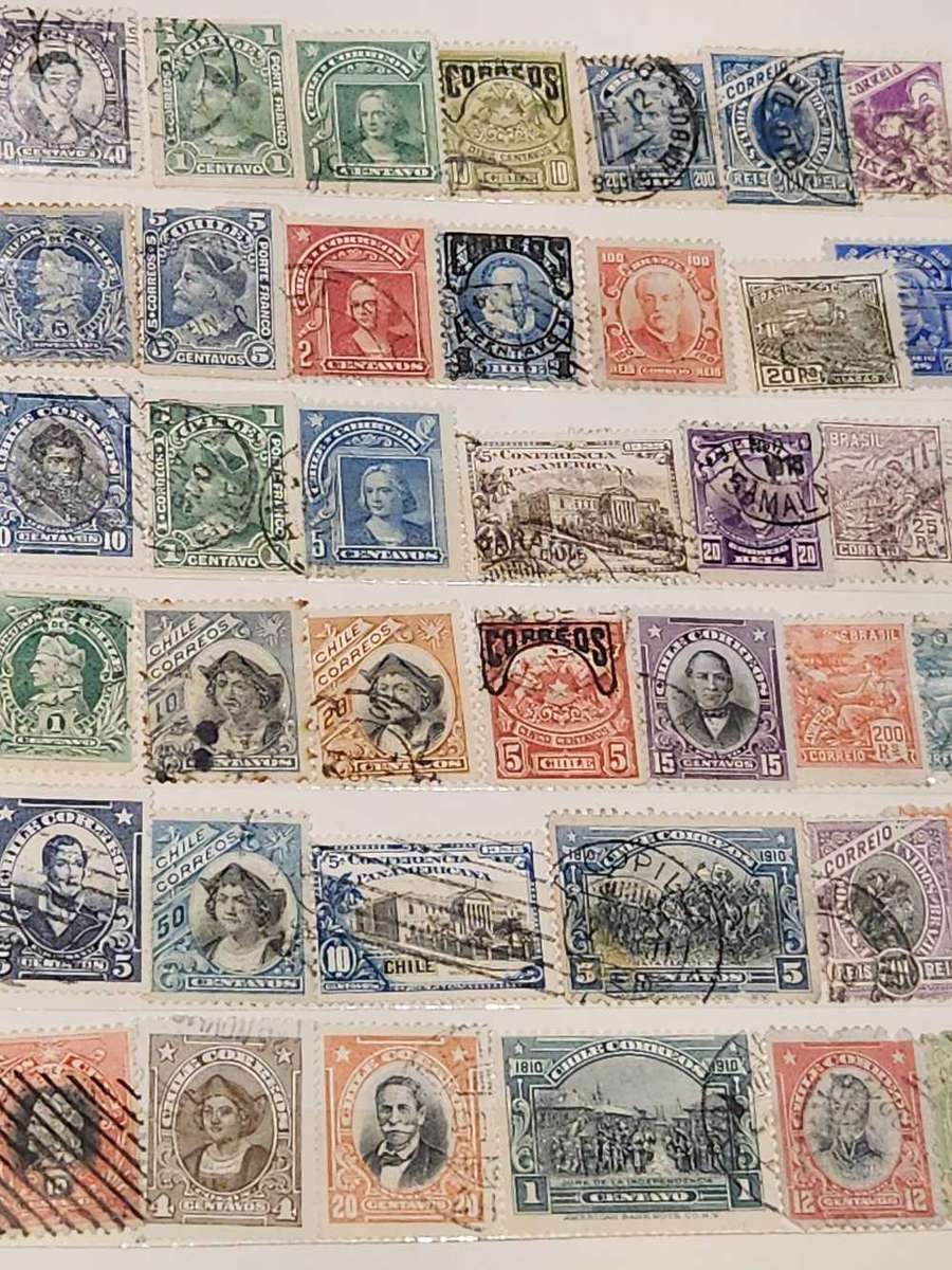 World selection - exquisite - in old stock book - GEMS to be found here!!