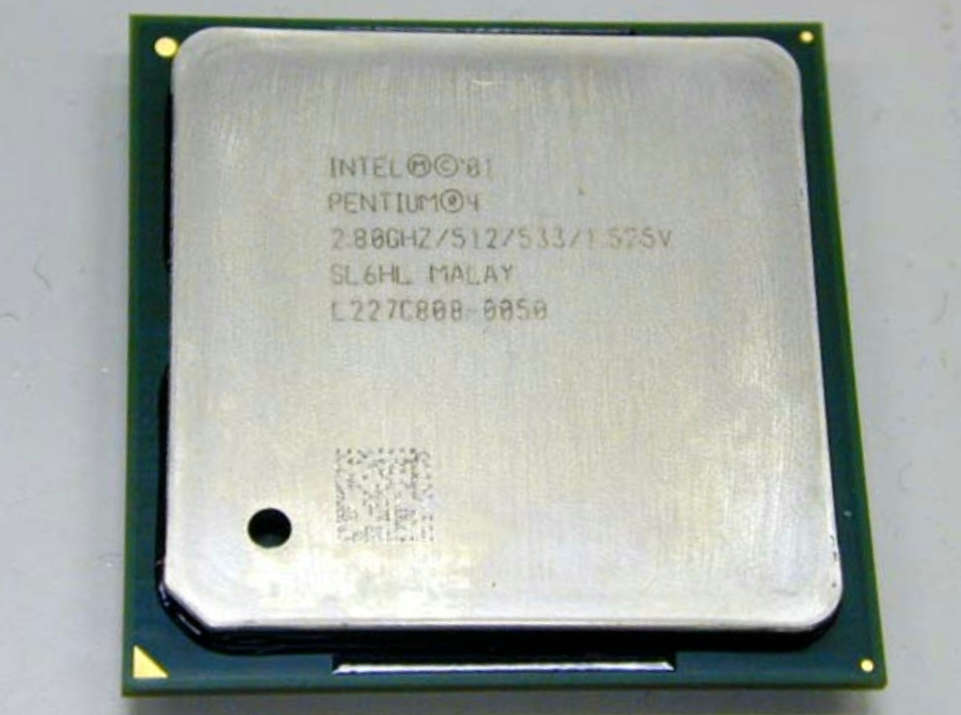 Intel® Pentium® 4 Processor 2.80 GHz, 512K Cache, 533 MHz FSB