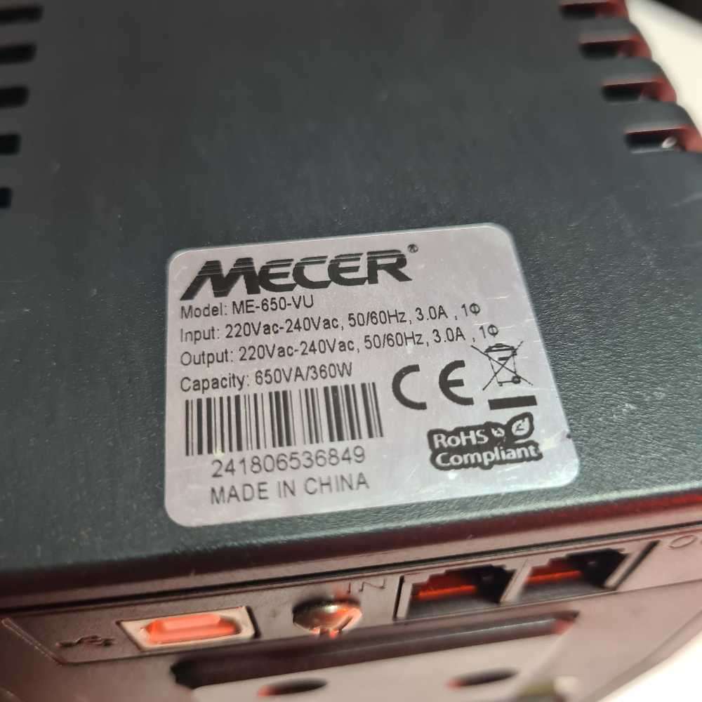 Mecer 650VA UPS