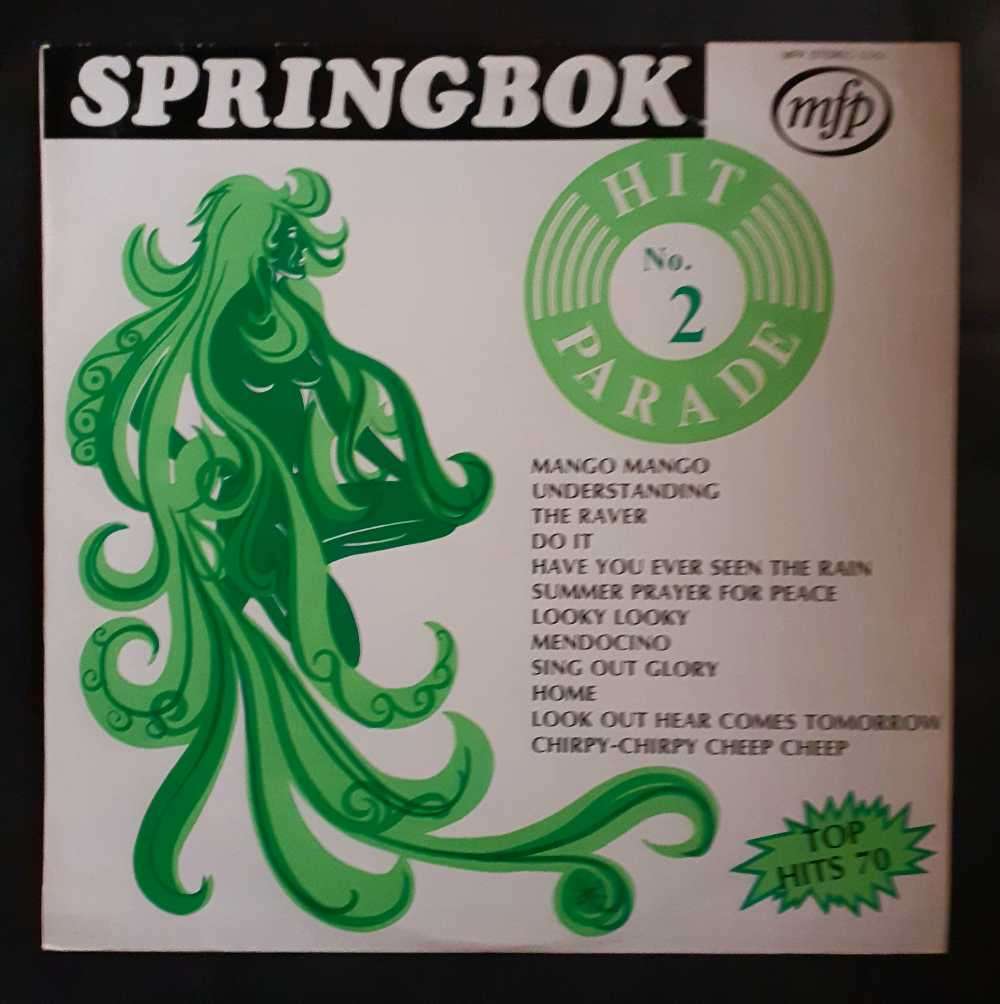 Springbok Hit Parade Vol.2 LP Vinyl Record