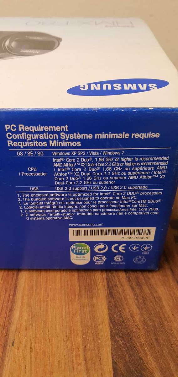 Samsung HMX F80 Digital Camera + Camcorder Case