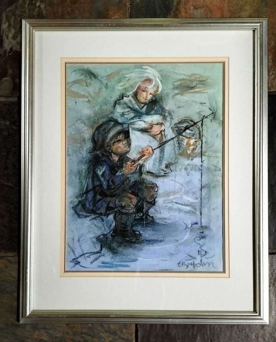 Elly Holm mixed media size 530mm x 400mm