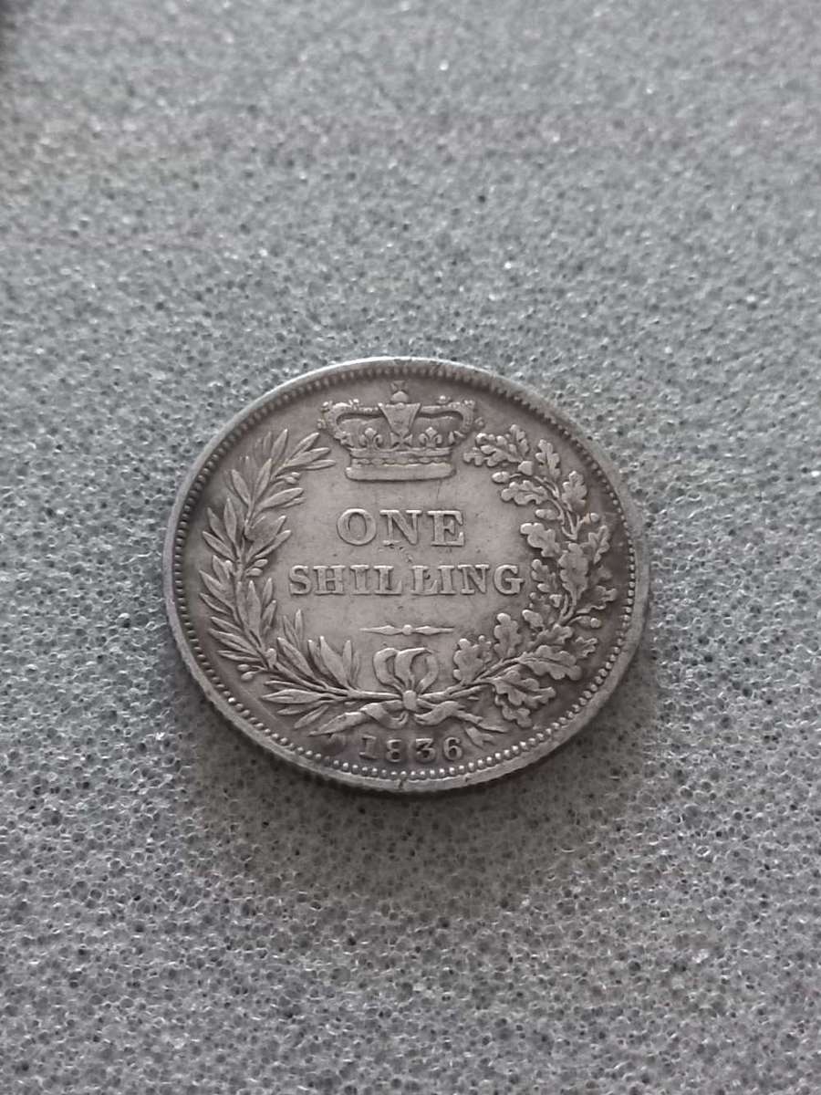 1836 Britain Shilling