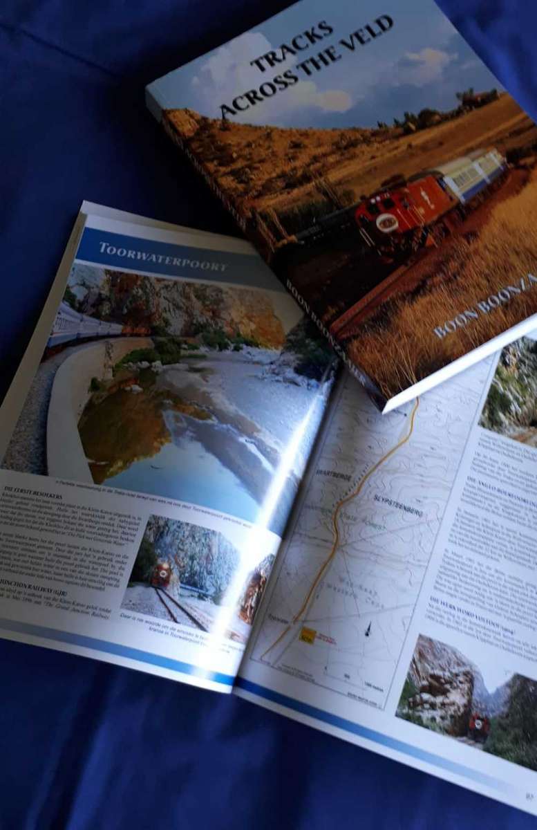 Tracks across the veld