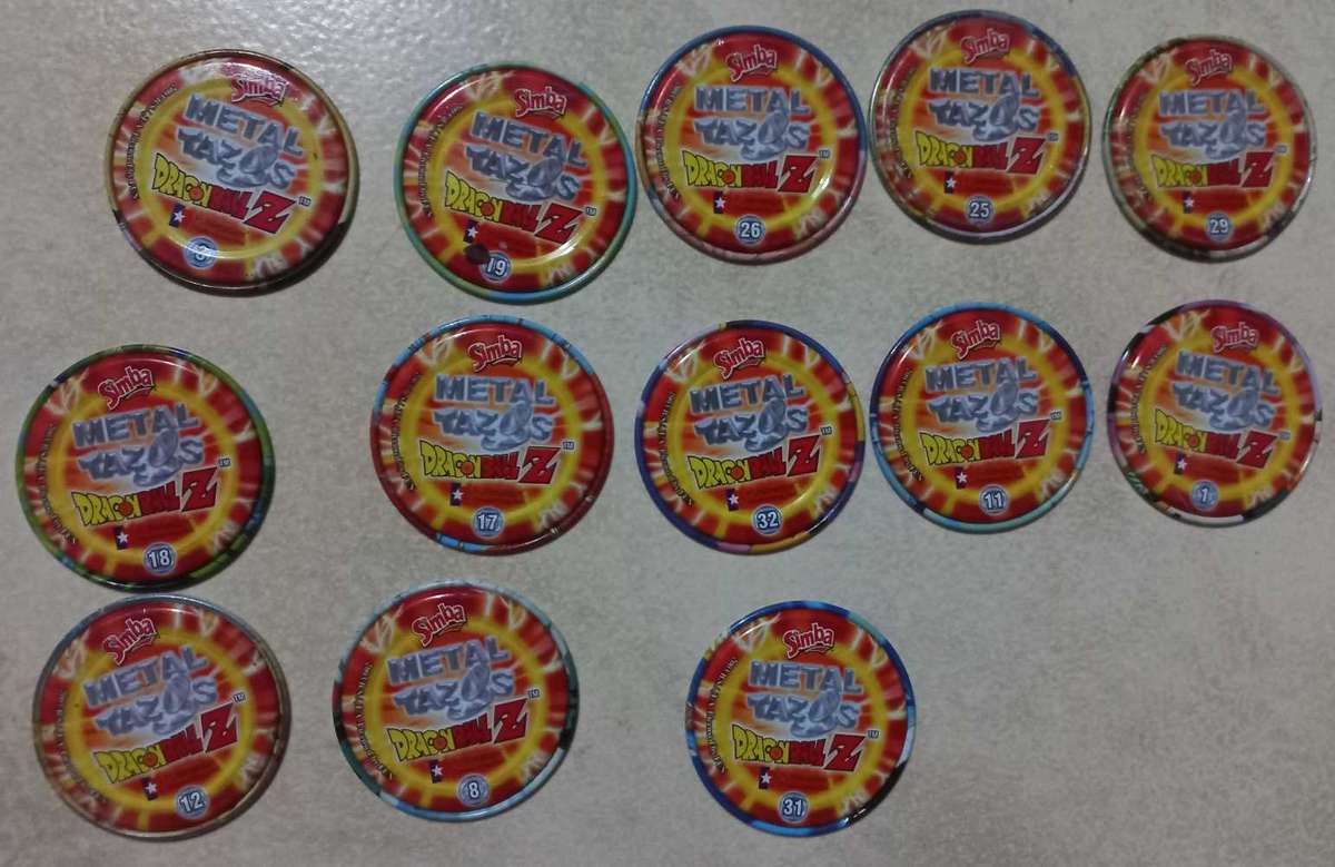 Dragonball Z Limited Edition Metal Tazo (Price PER Tazo)