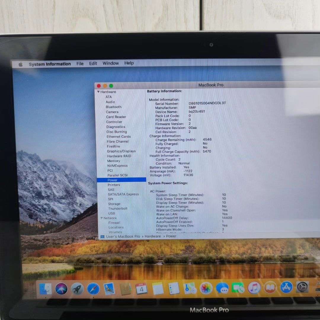 Apple macbook pro 13 inch Mid 2012 Core i5 2.5Ghz