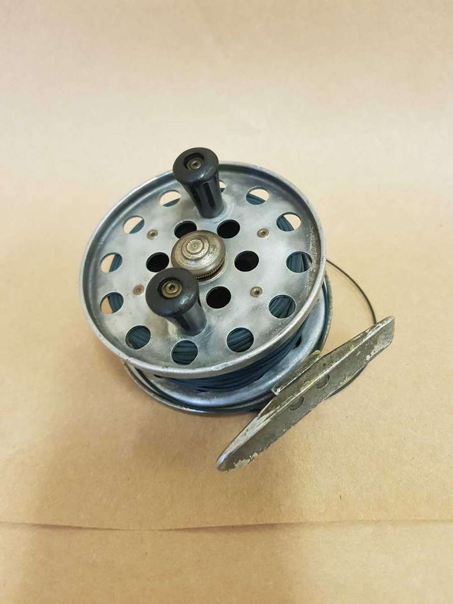 Vintage DAM GERAT fly fishing reel.