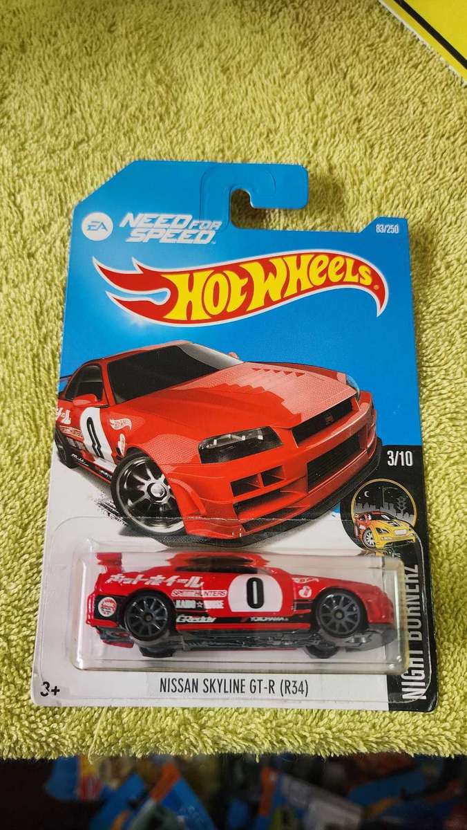 Hotwheels Skyline GTR 34