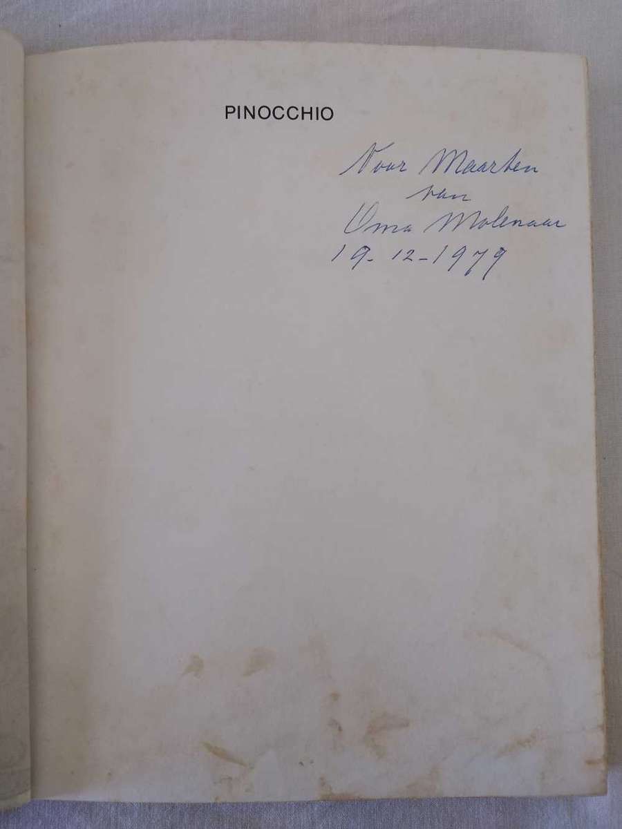 Pinocchio by Carlo Collodi translated to Afrikaans by Leon Rousseau