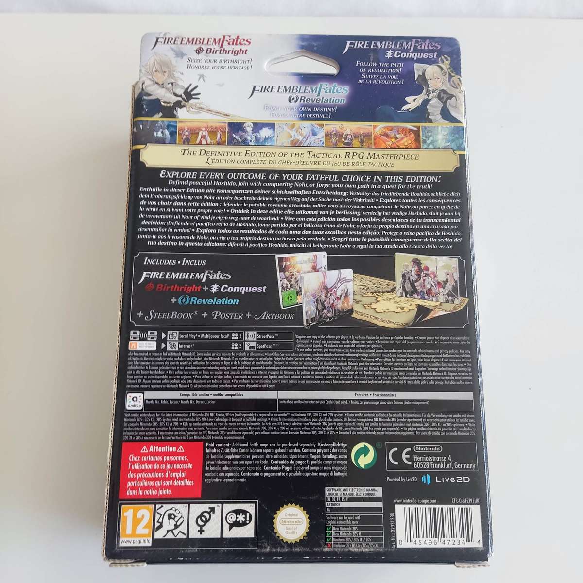 Fire Emblem Fates Limited Edition Nintendo 3ds