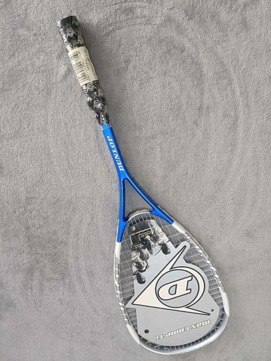 Dunlop Max Comp Ti Squash Racket (New) Head Cover