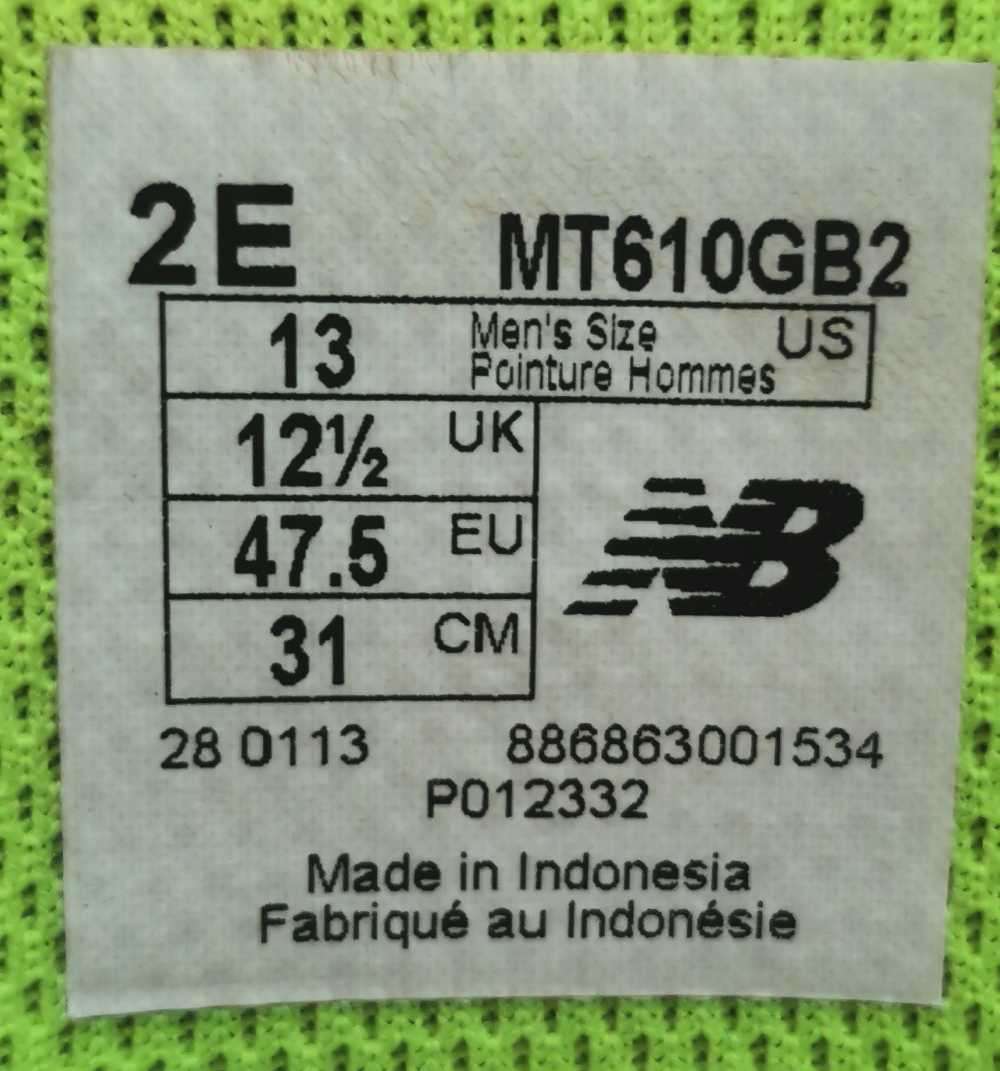 New Balance trail running shoes