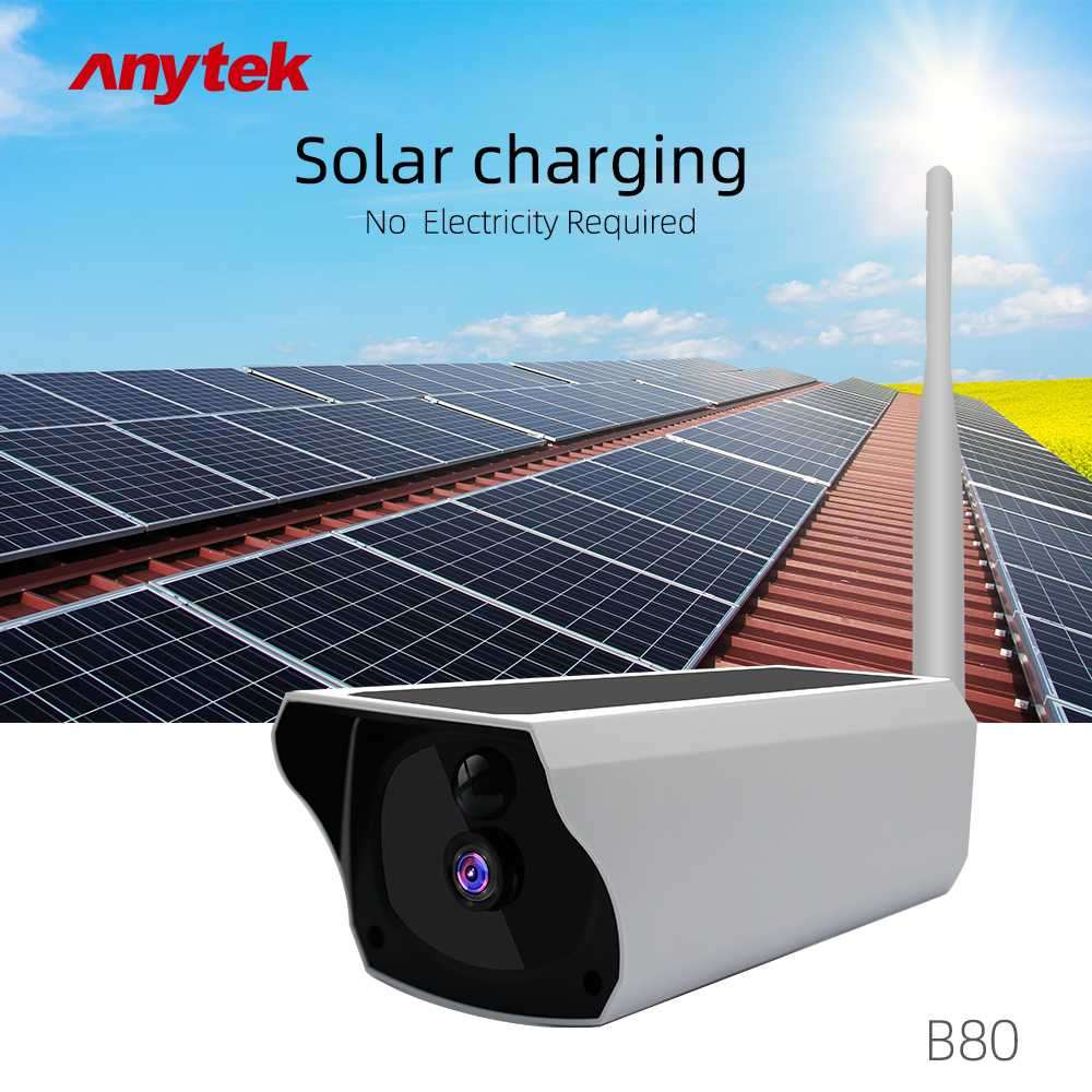 Low power solar wifi bullet camera