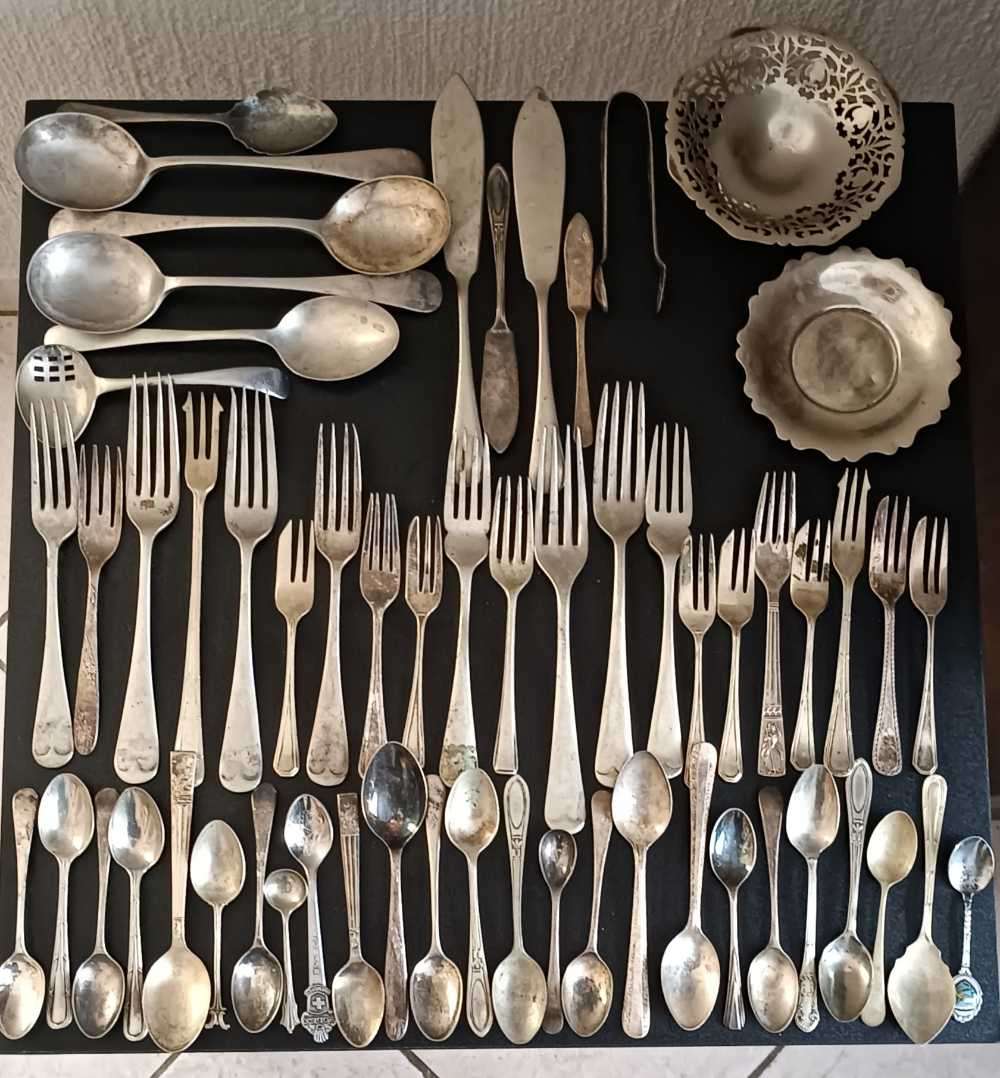 Large Lot of EPNS Cutlery