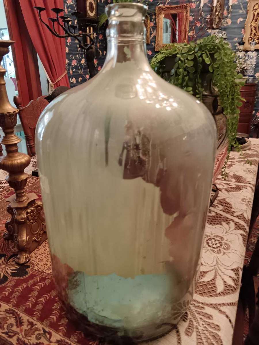 Vintage Large Glass Bottle