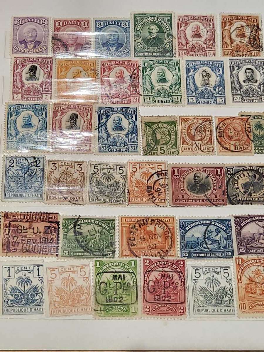 World selection - exquisite - in old stock book - GEMS to be found here!!