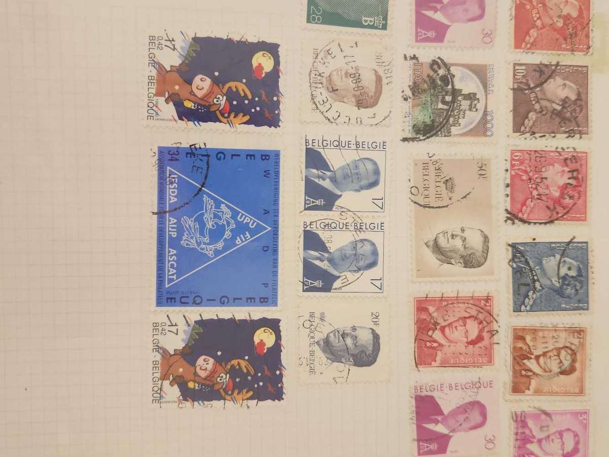 Belgium - vast Selection on album pages (1850 to more modern)