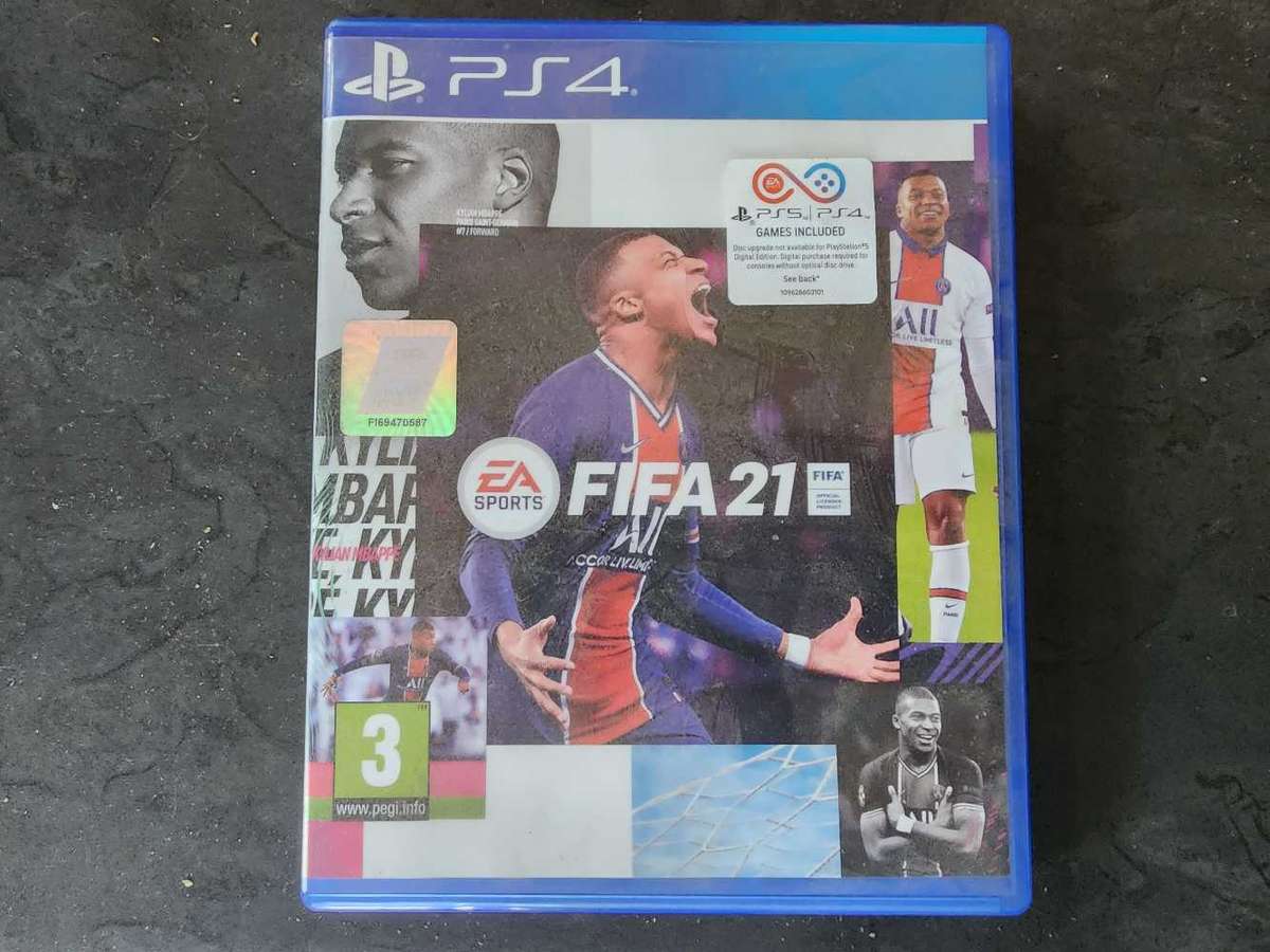 Fifa 21 and Mortal Kombat Ps4