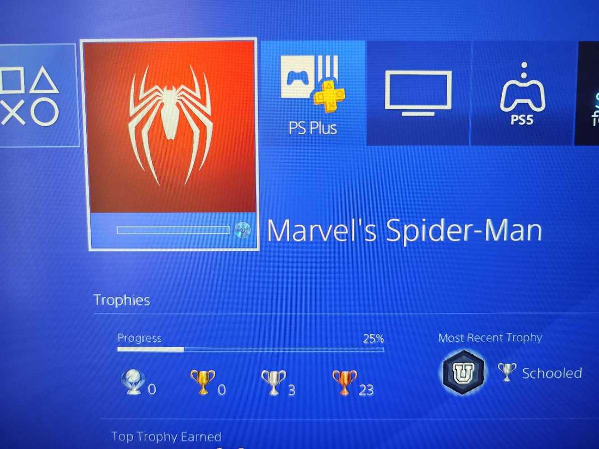 Ps4 slim with spiderman