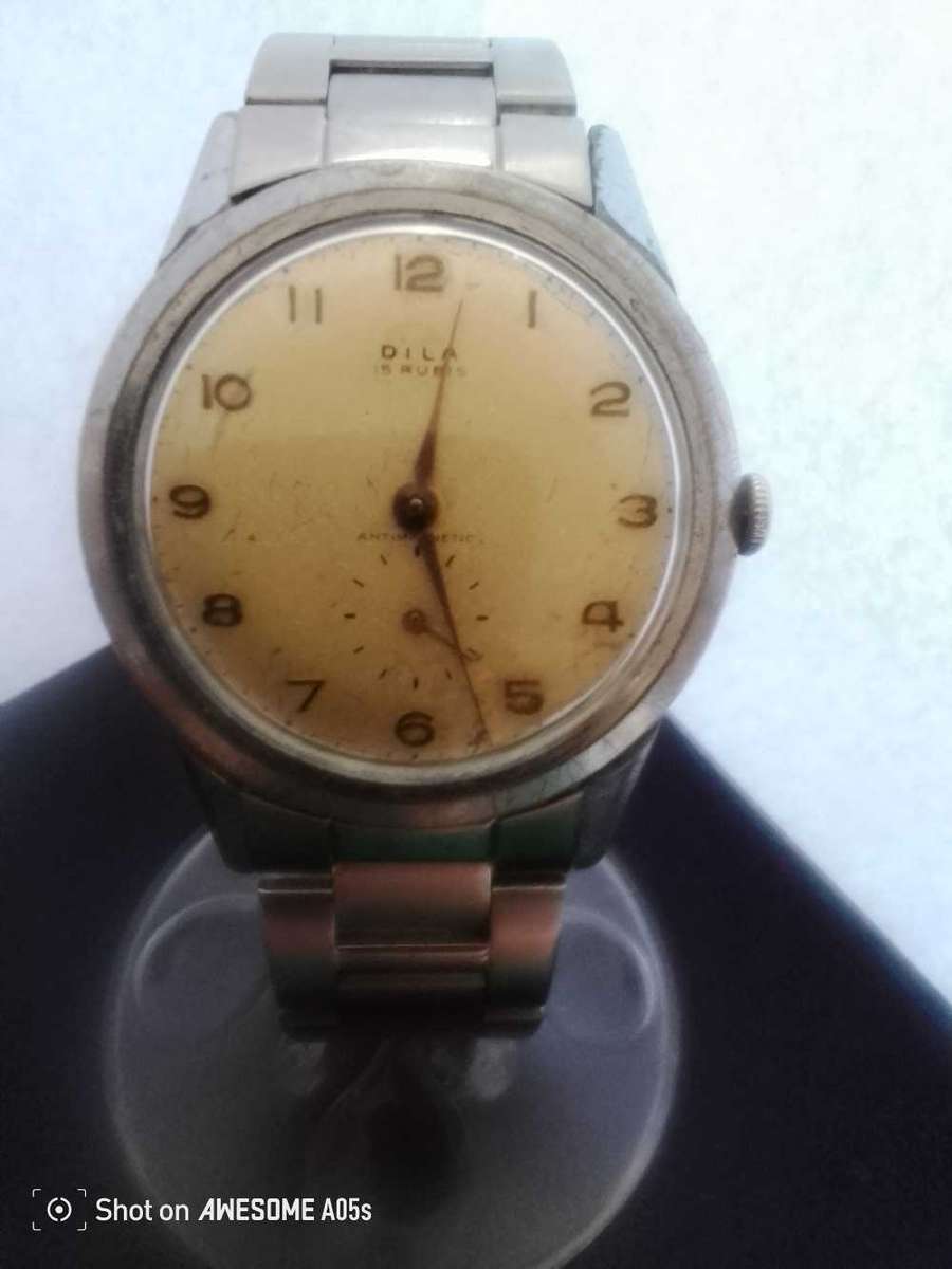 Dila jumbo vintage with subseconds