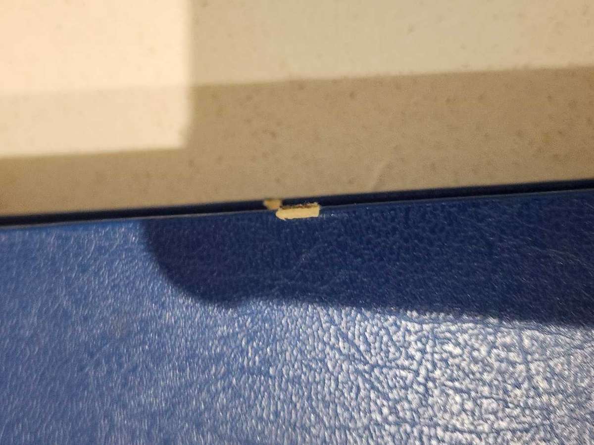 LIGHTHOUSE STOCK BOOK  16 WHITE 9-SLOT PAGES  SINGLE INTERLEAF  2nd HAND BUT NEAT