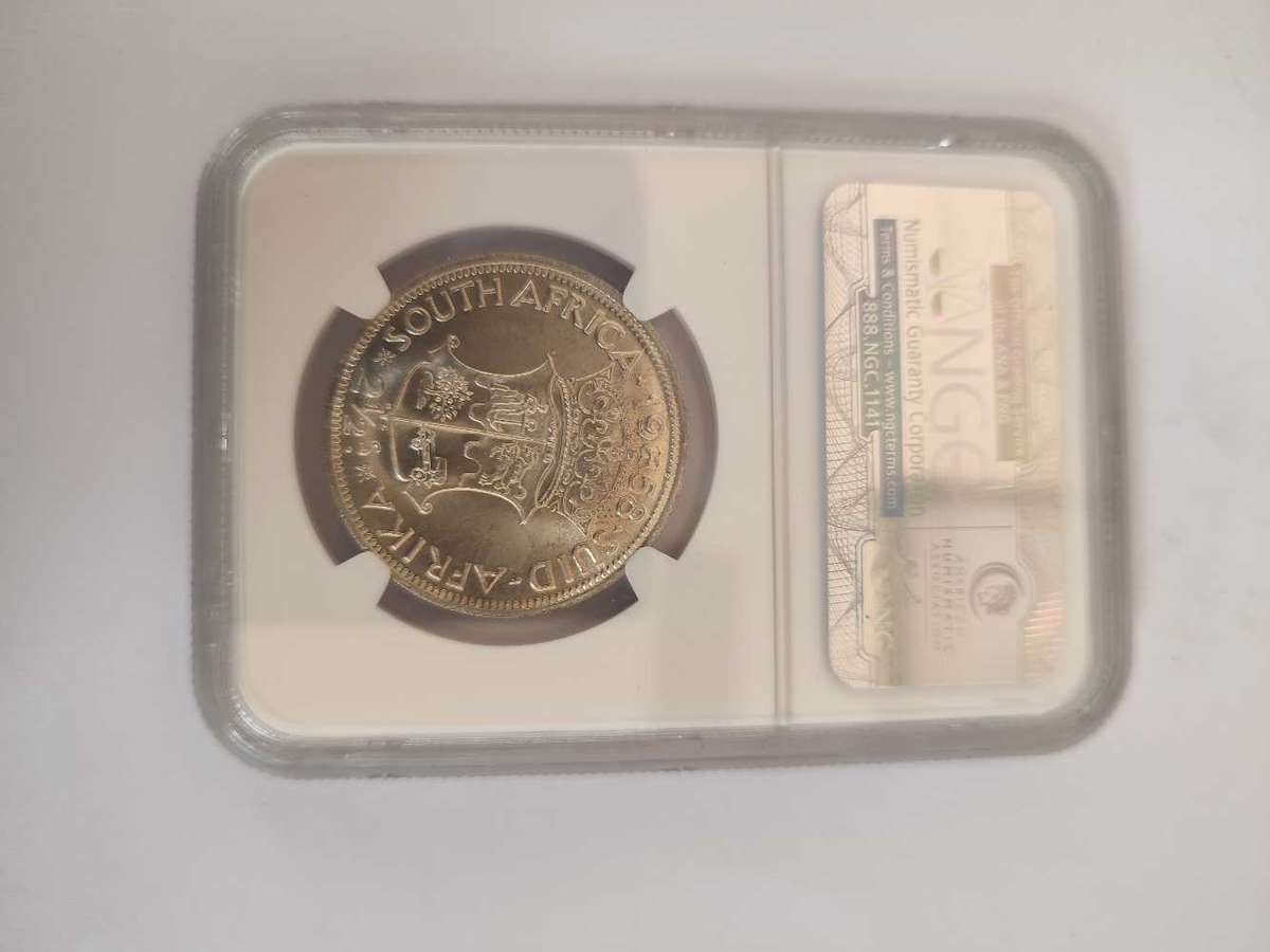 1929 S Africa Florin VF35 SANGS