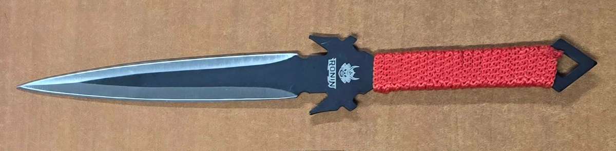 Sharpened Fantasy Ninja Sword Stainless Steel Blade With Dagger -68 cm