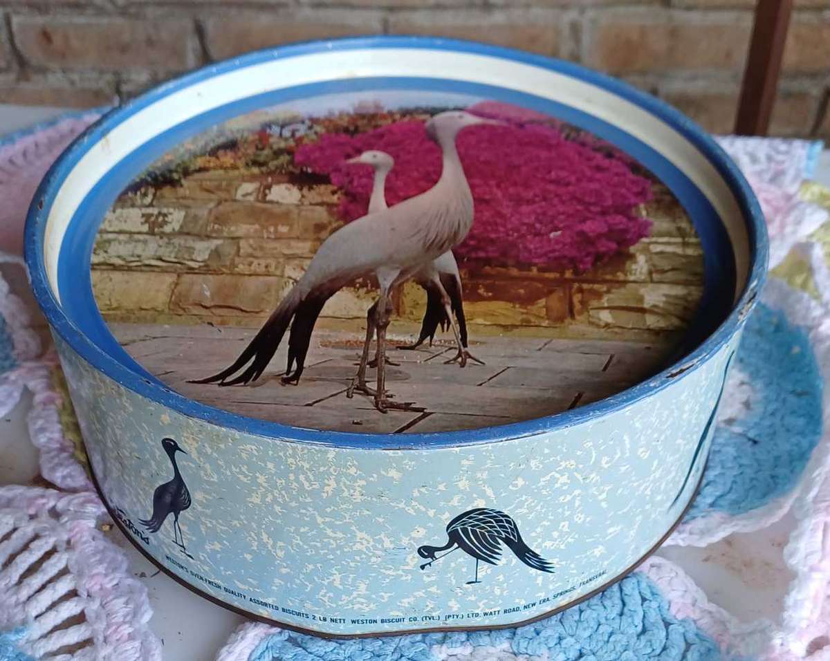 Vintage Weston`s tin