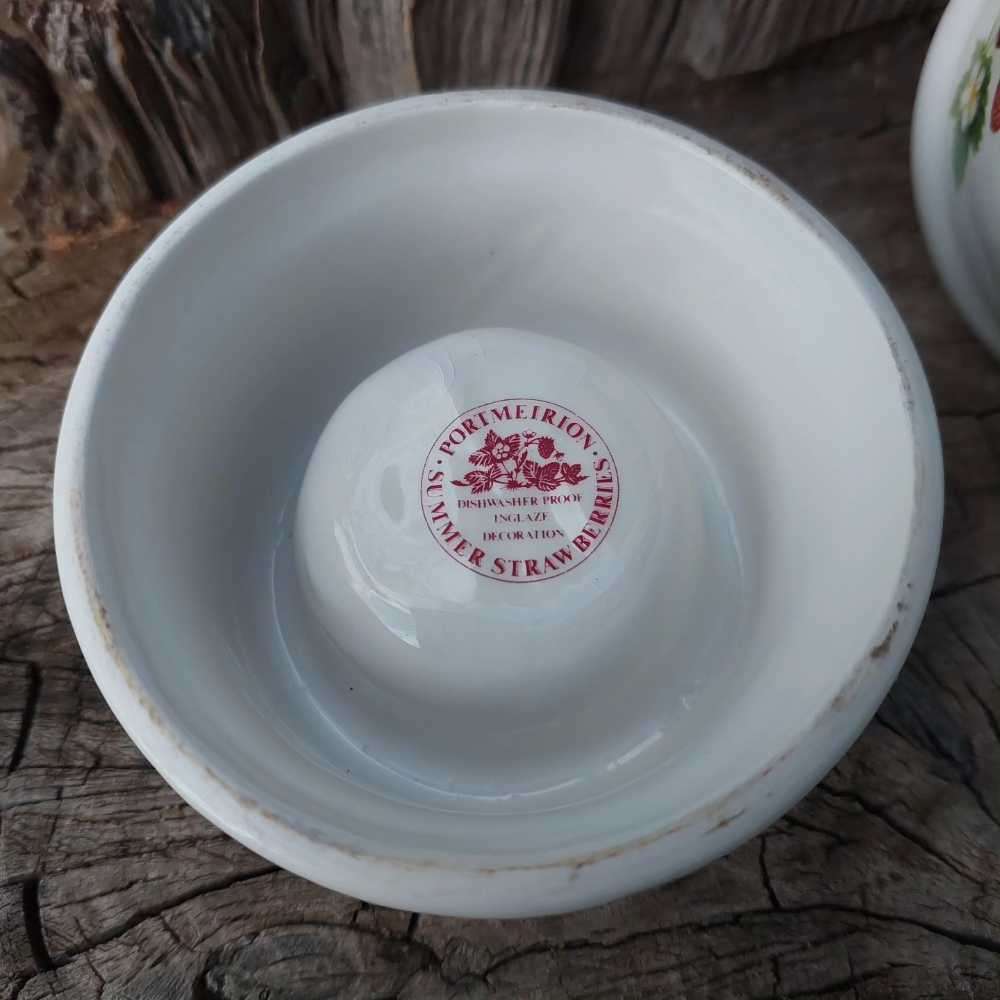 Portmeirion candle holders summer strawberries