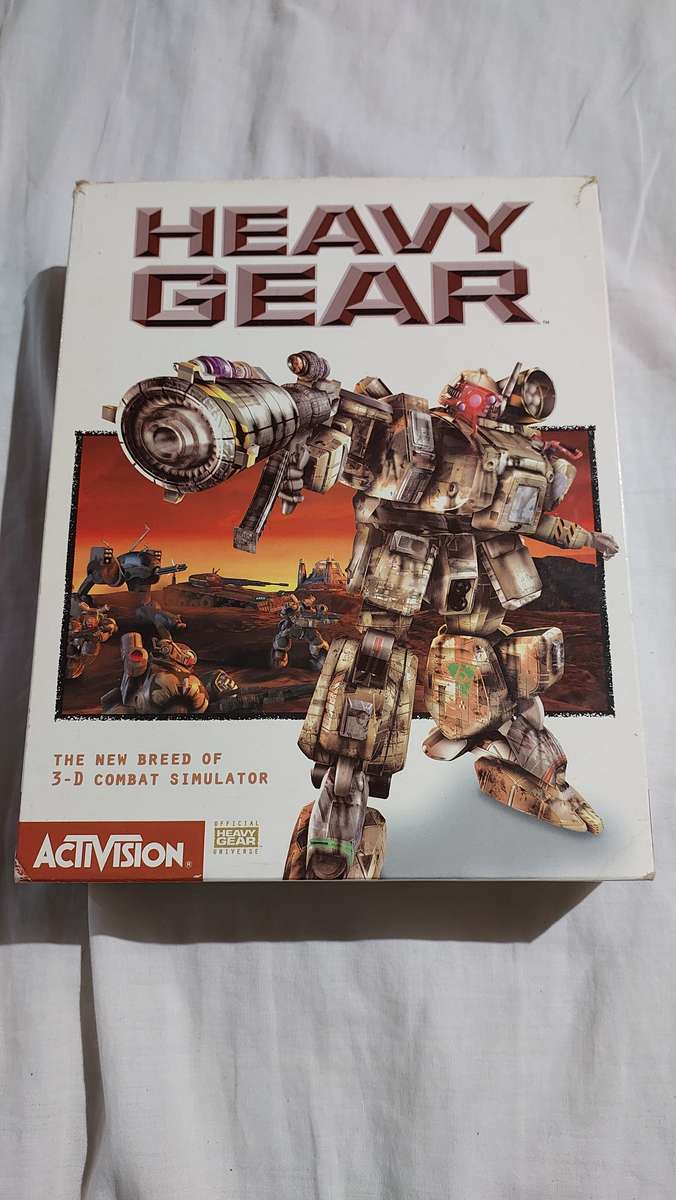 Heavy GEAR PC Big Box Game Vintage