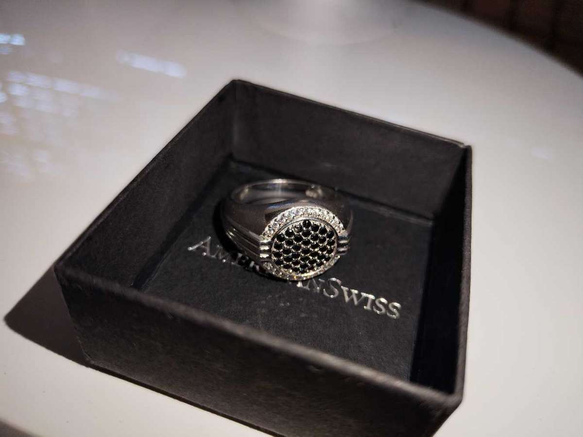 Sterling silver men's ring