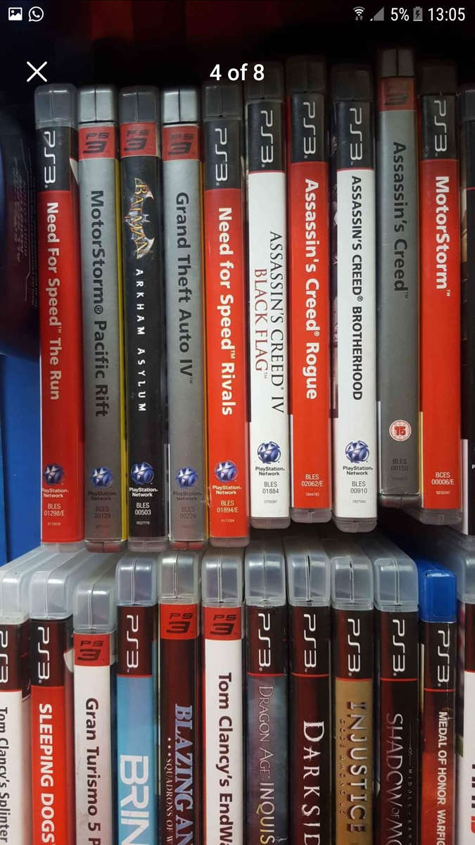 Sony Playstation 3 with 35 games