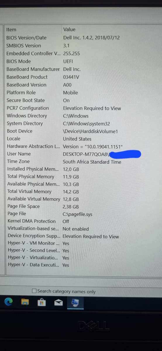 **Bargain**Dell Latitude 5590 12GB RAM 256 GB SSD