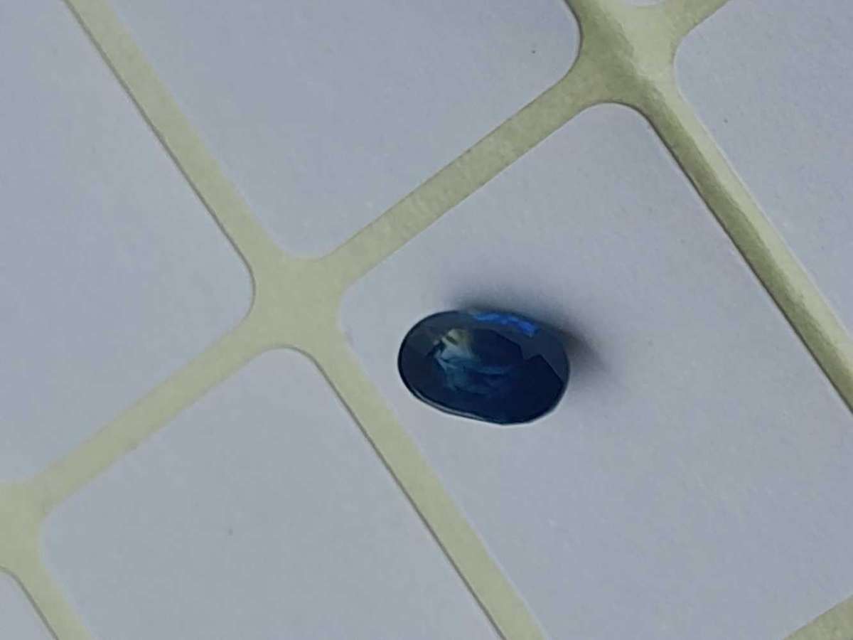 Natural 1.26 Ct Blue Sapphire Investment
