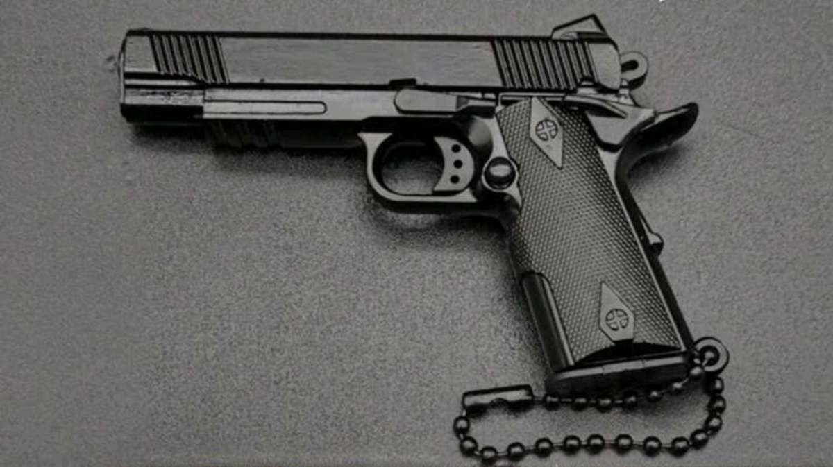 1911 Mini Replica Pistol(Black)