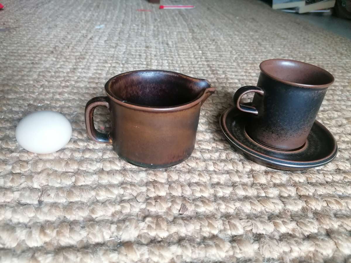 Ruska Arabia of Finland Stonware Coffee Set