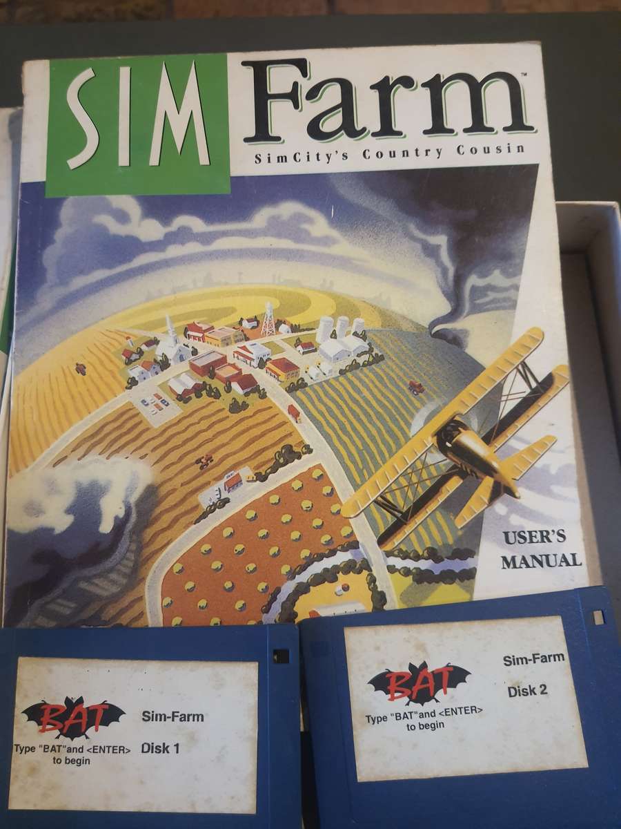 Sim farm floppy  game