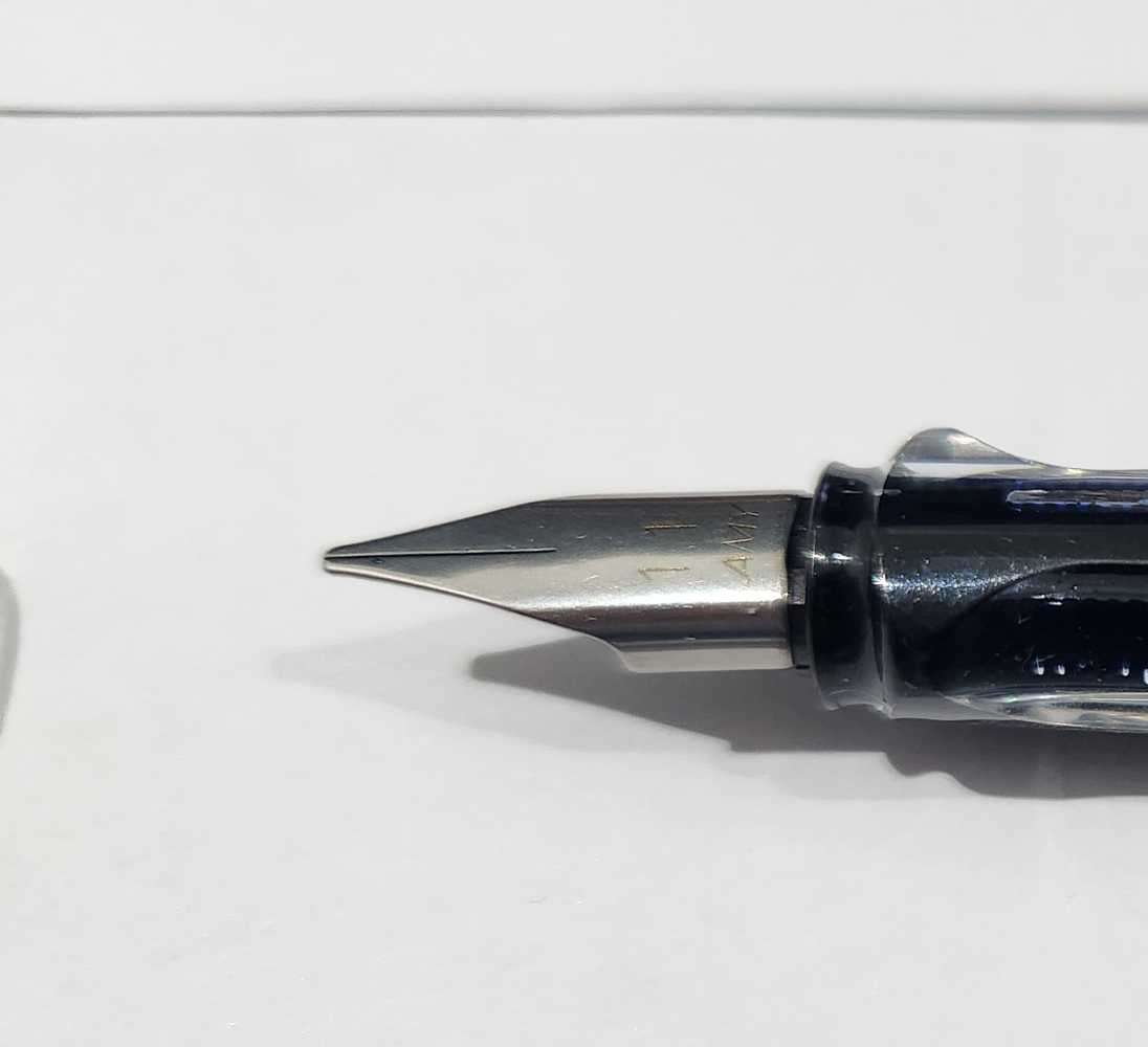 Set of Lamy Vista fountain pens