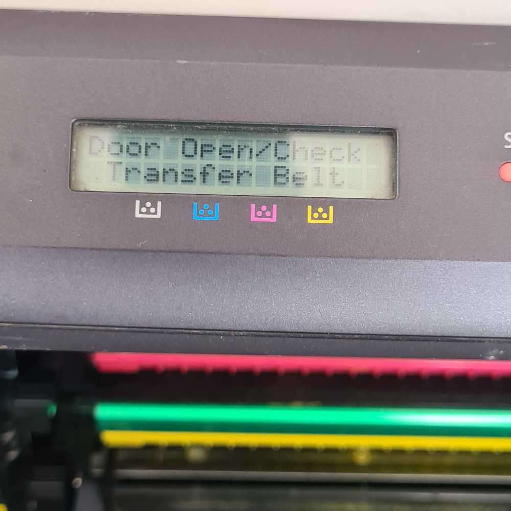 Industrial (Switching on) Samsung CLP-610ND Lazer jet color printer (to fix).