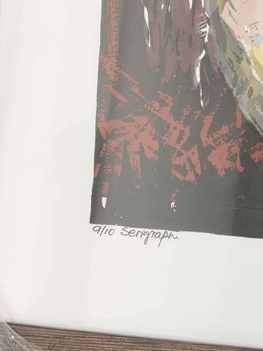 Sought after serigraph only 10!! Rare collectable