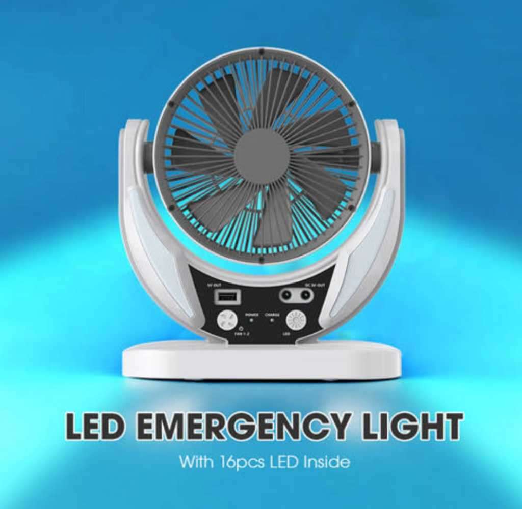 GDTIMES Solar Desk Fan GD-8025