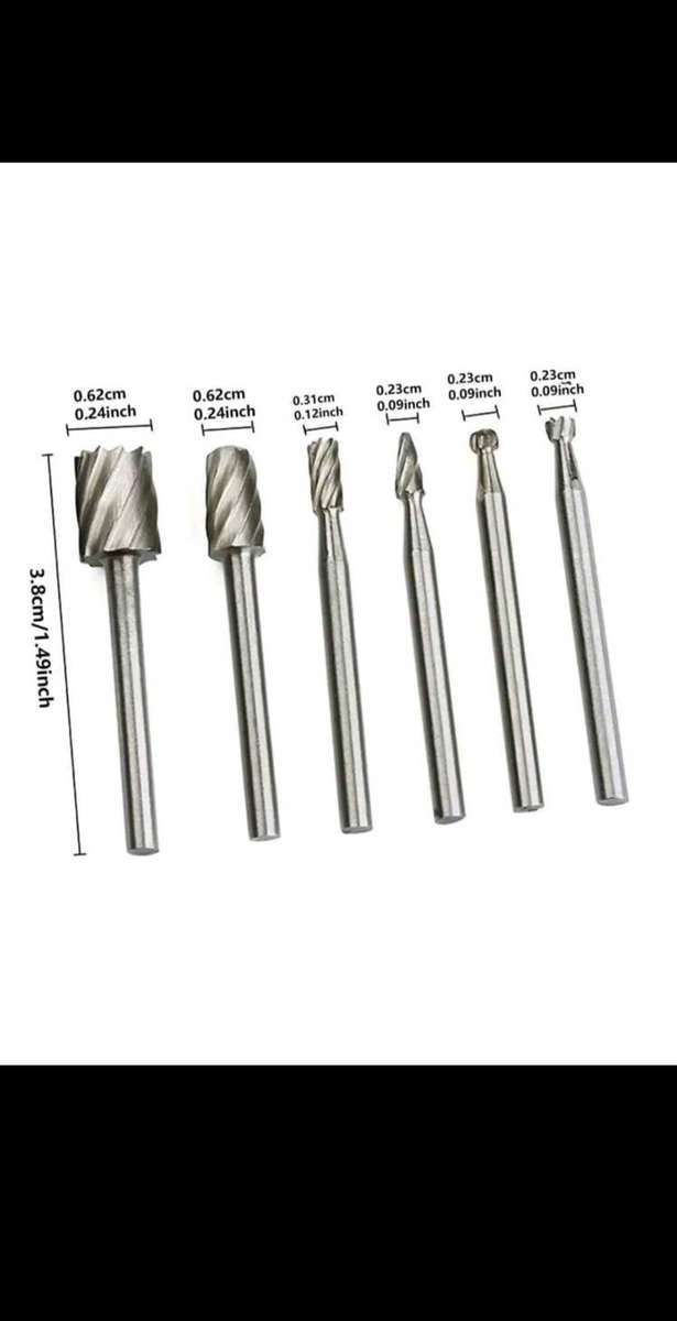 6pcs Rotary File Set