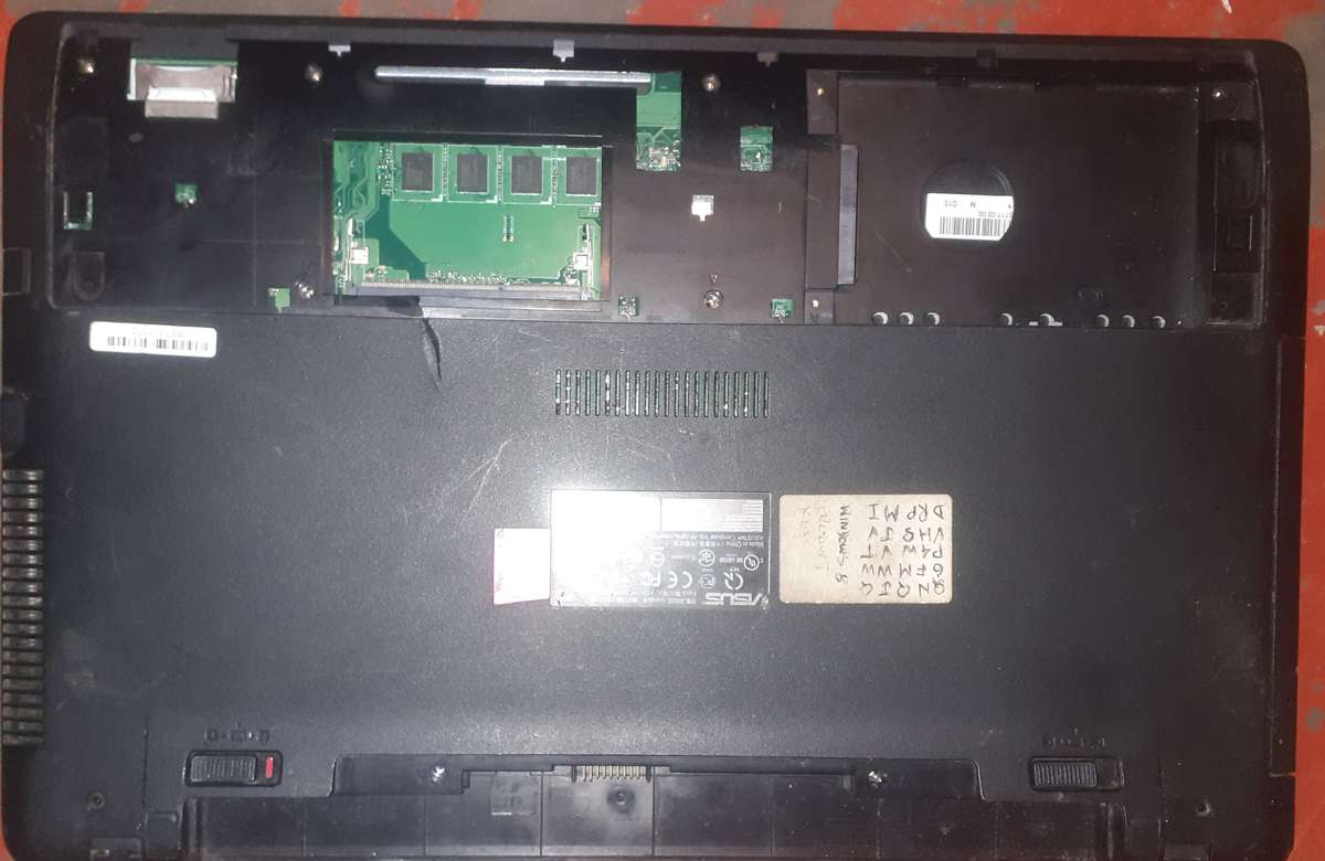 Asus x550c incomplete